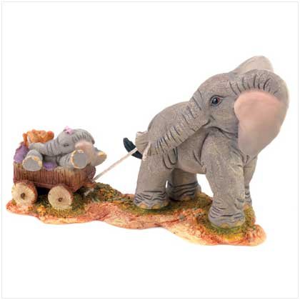 TUSKERS "Mommy and Me" figurine
