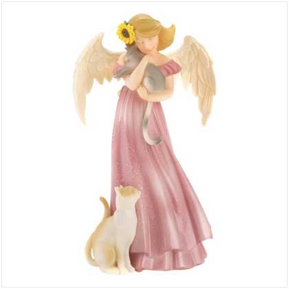 Blessing Angel With Kitties