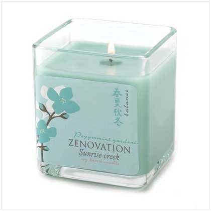 Peppermint Gardenia Candle