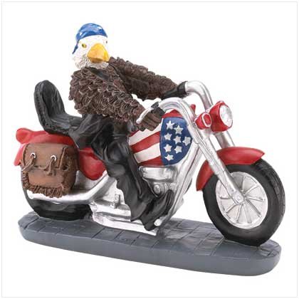 Eagle Rider Figurine