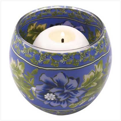 Dresden Floral Candleholder