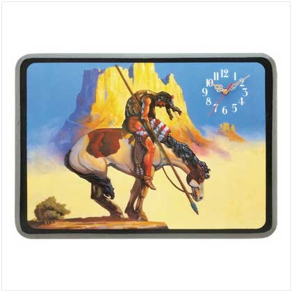 Warrior Wall Clock
