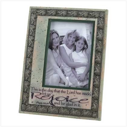Rejoice Photo Frame