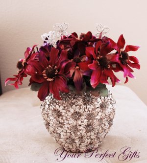 6 pcs Swarovski Crystal Rhinestone Butterfly Bouquet Flower Center​piece Jewelry