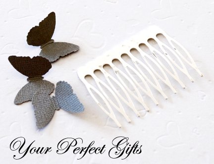 10 pcs 2 inch Silver Metal Hair Combs 10 Teeth Wedding Bridal Flower Tiara Jewelry Supplies AC005
