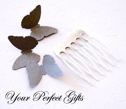 10 pcs 1.25 inch Silver Metal Hair Combs 6 Teeth Wedding Bridal Flower Tiara Jewelry Supplies AC004