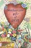 Mothers Sew the seeds of Love Large Flag