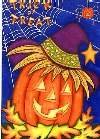 Halloween Pumpkins Large Flag