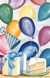 Party Cake Large Flag Birthday