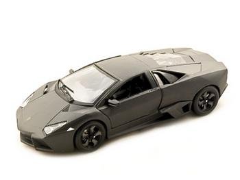 Lamborghini Reventon Diecast Model Car 1/24 Flat Black DC00001