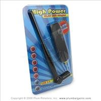 23dBm WiFi/WLAN USB Wireless Card+5 dbi Booster Antenna