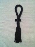 33 Black wool Komboskini