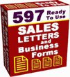 597 Sales Letters and Business Forms