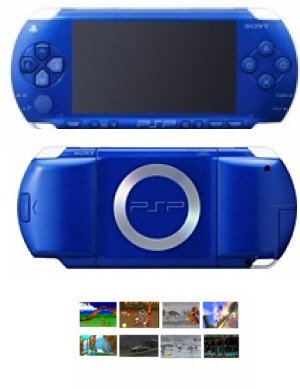 Sony Playstation Portable Blue Metallic Bundle + 41 Games