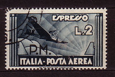 134-965 Italy Kingdoom - Military Post, Airmail Sassone 19