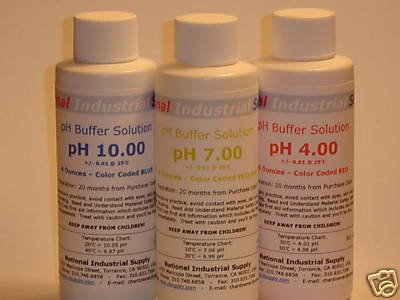 $4.99 pH Meter Calibration Buffer Solution - 4, 7 OR 10 - 4oz