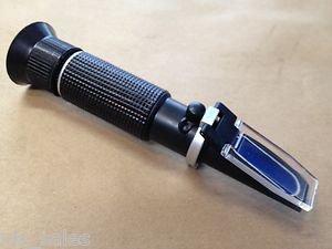$20.99 RHS-10ATCc Black Salinity Refractometer Dual Scale PPT & SG Replaces Hydrometer