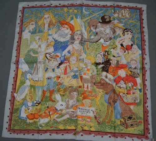 Hermes Silk Scarf FAIRYTALES NEW Rare