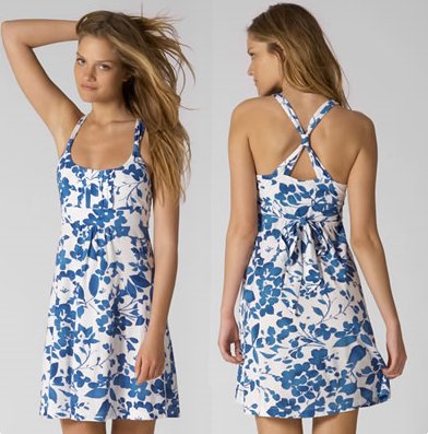 American Eagle Cross-Back Floral Dress (Size: S)