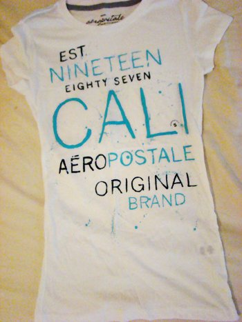 Aeropostale Cali Screen Tee (Size S)