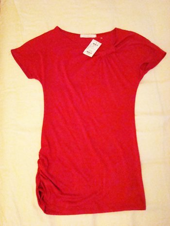 Charlotte Russe Knotted Top (Size S)