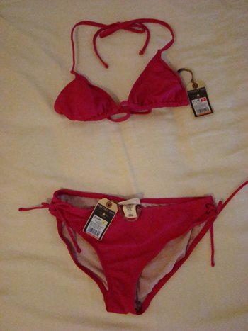 Converse One Star Triangle Bikini in Disco Pink (Size S)