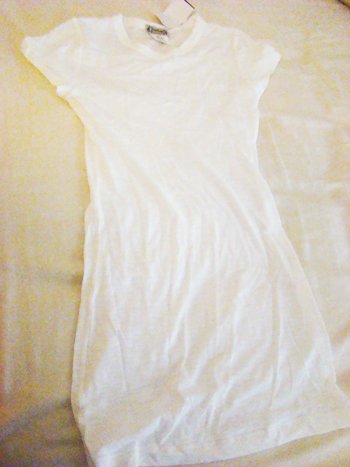 Freedom by Era Long White Tunic (Size S)