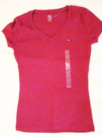 Tommy Hilfiger V-Neck Top (Size XS)