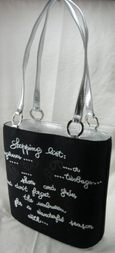 Black Glitter Bucket