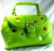 Green Polka Dot Handbag