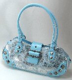 Blue & Silver Bag