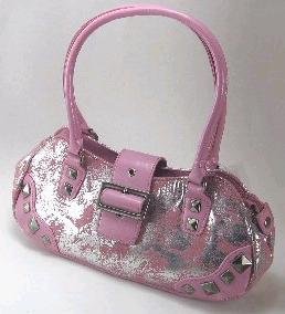 Pink & Silver Bag