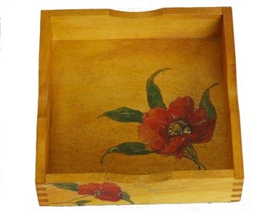 Decoupage tray