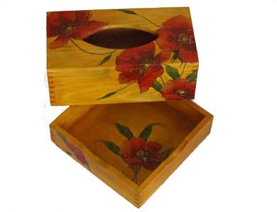 Tissue box & tray