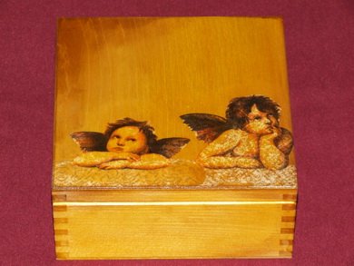 Angel's tea box