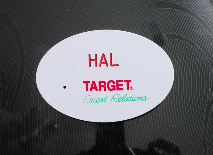Target Employee Name Badge
