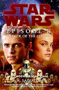 Star Wars Attack Of the Clones by R.A. Salvatore (Book) 2002