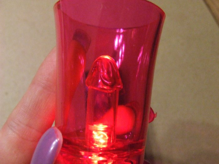 Penis shot glass...novelty