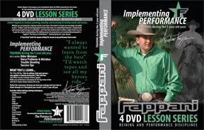 SEALED ANDREA FAPPANI - REINING Process to Performance (3 yr old) 4 DVDS