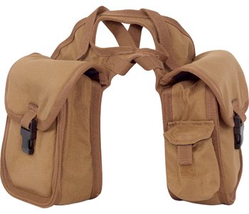 CASHEL Small Saddle Horn Bag Brown