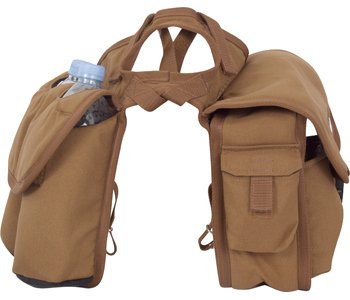 CASHEL Medium Saddle Horn Bag Brown