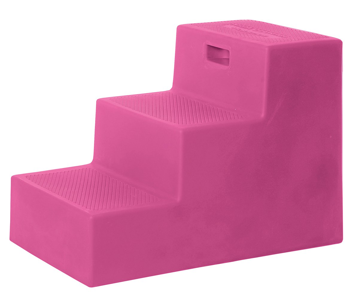 3 Step Horse Mounting Block Pink with storage High Country Plastics
