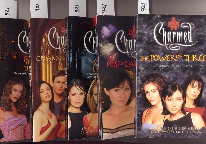 Lot of 5 Charmed - Power,Kiss,Soul,Again, Spirit PB