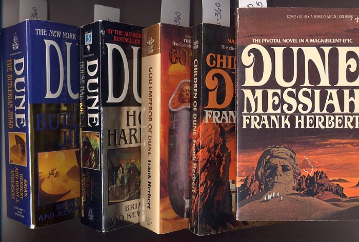 Lot of 5 Dune Children, Messiah, Emperor, Harkonnen, Butlerian PB