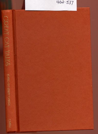 Great Cat Tales edited by Lesley O'Mara HC
