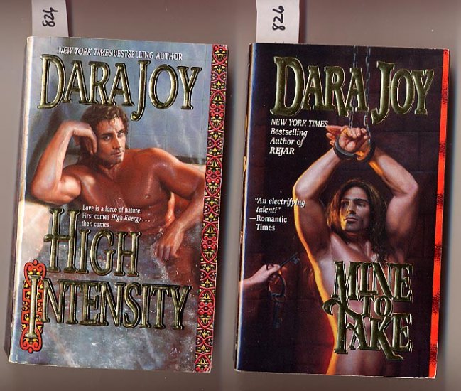 Lot of 2 Dara Joy - Mine to Take, High Intensity PB