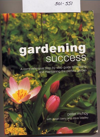Gardening Success by Peter McHoy 2001 SC