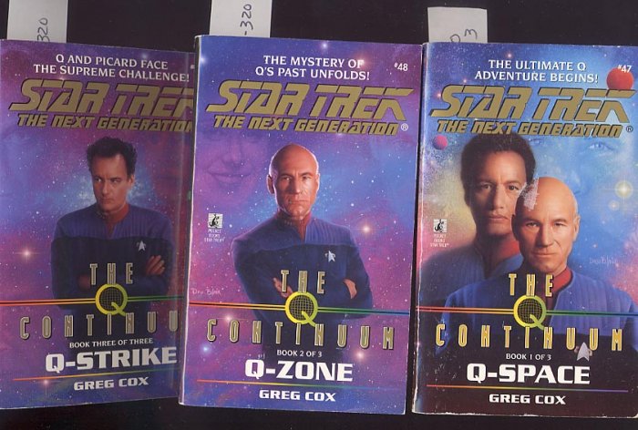Lot of 3 Star Trek the Next Generation Continuum #47, #48, #49