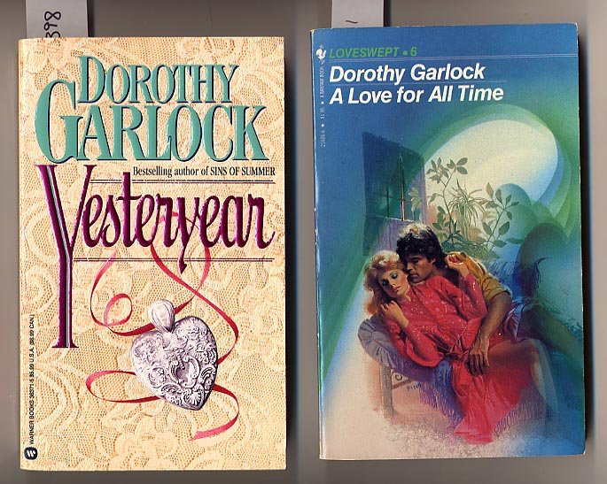 Lot of 2 Dorothy Garlock - Love for All Time, Yesteryear PB