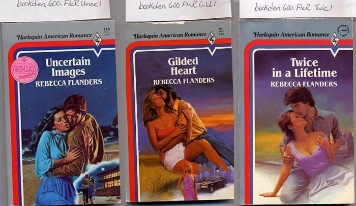 Lot of 3 Harlequin American Romance by Rebecca Flanders